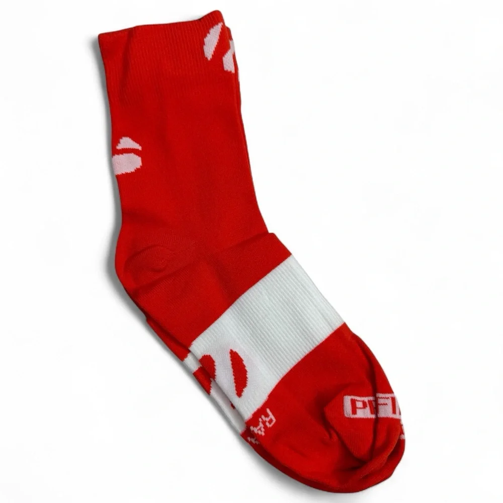 Bontrager Race 2 Inch Cycling Socks Size S Orange 1 Pair Moisture Wicking NWOT